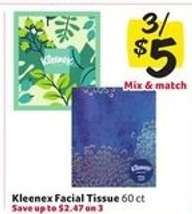 Kleenex Facial Tissue