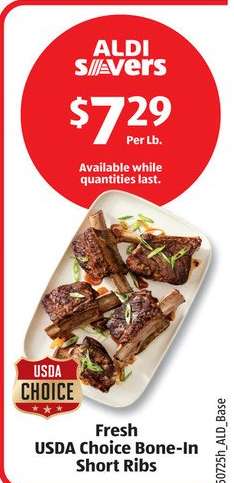 Fresh USDA Choice Bone-In Short Ribs