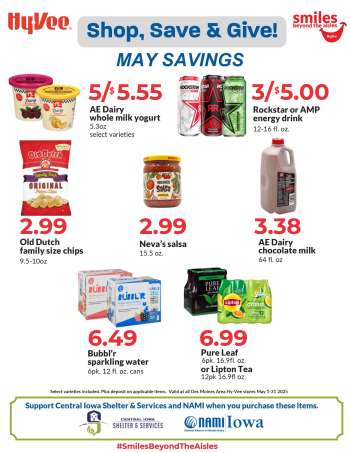 Hy-Vee Flyer - 05/01/2025 - 05/31/2025.