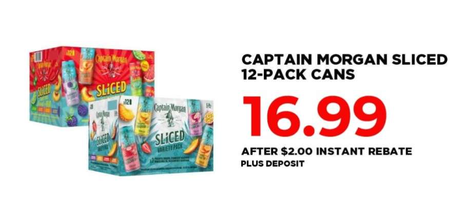 Captain Morgan Sliced 12-Pack Cans