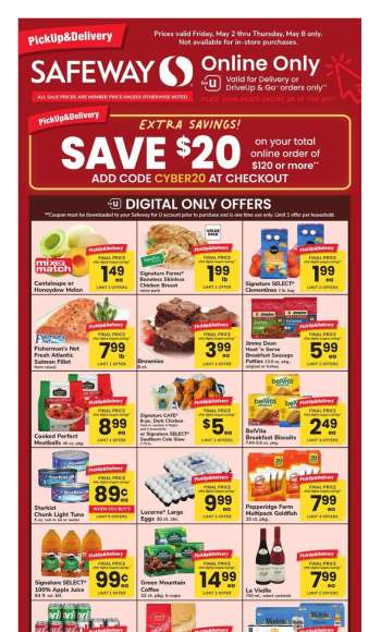 Safeway Flyer - 05/02/2025 - 05/08/2025.