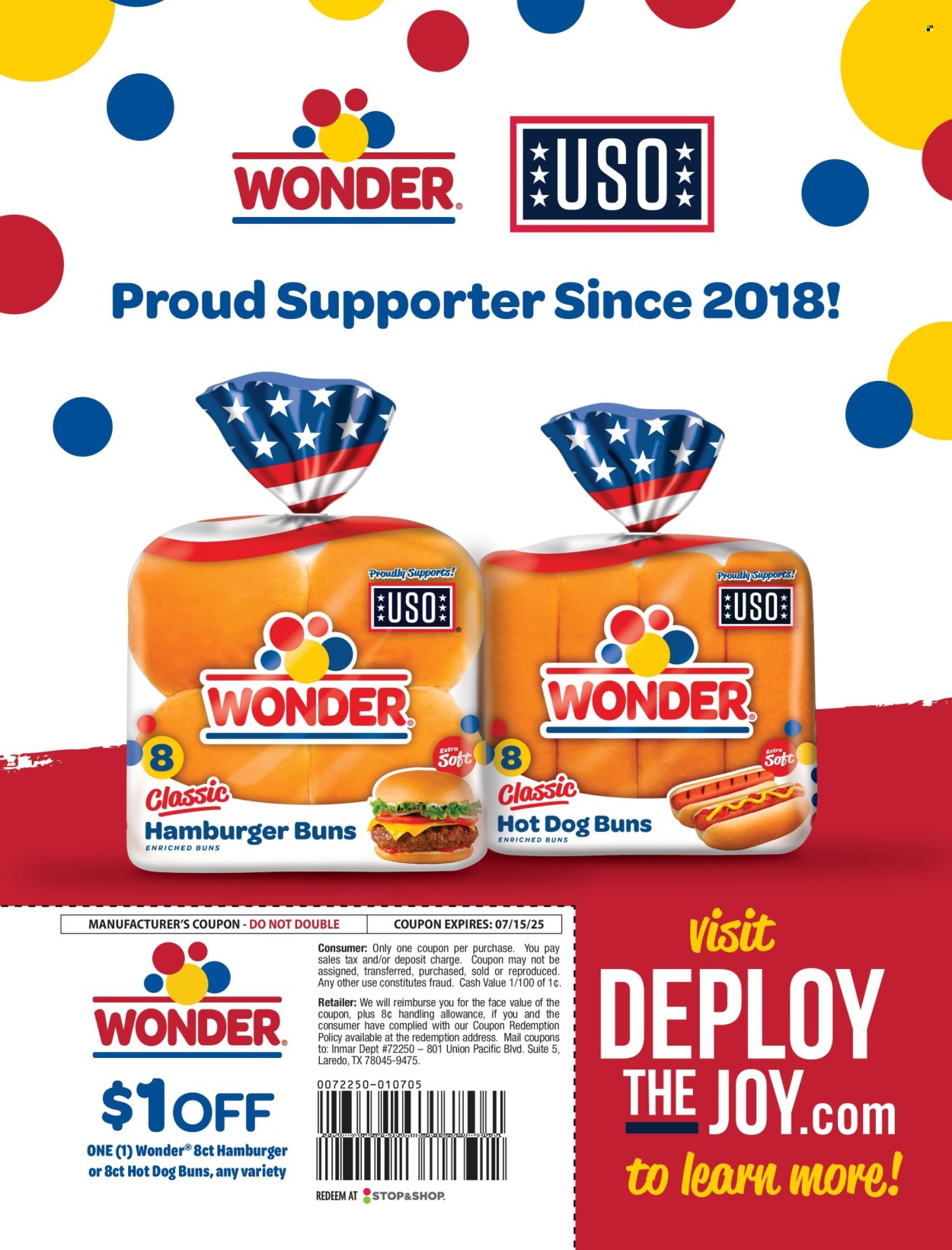 Stop & Shop ad - 05/01/2025 - 06/30/2025. Page 1