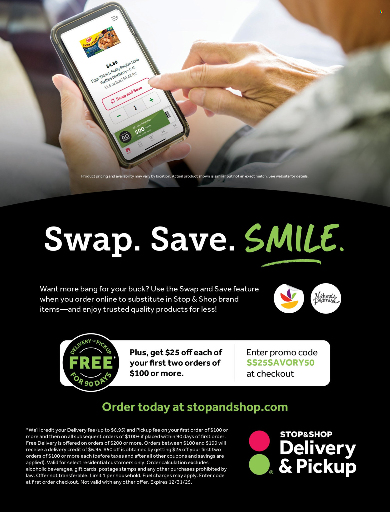 Stop & Shop ad - 05/01/2025 - 06/30/2025. Page 1