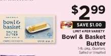 Bowl & Basket Butter