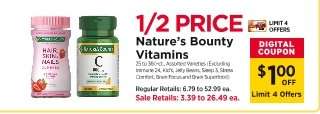Nature's Bounty Vitamins*