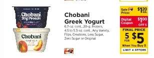 Chobani Greek Yogurt