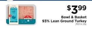 Bowl & Basket 93% Lean Ground Turkey