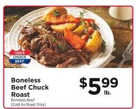 Boneless Beef Chuck Roast