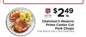 Chairman's Reserve Prime Center Cut Pork Chops