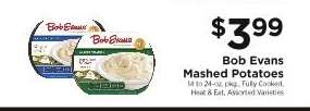Bob Evans Mashed Potatoes