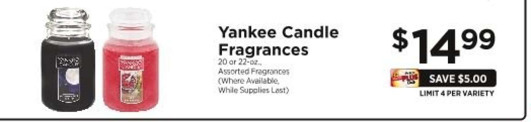 Yankee Candle Fragrances