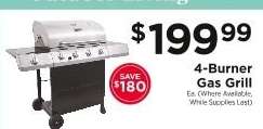 4-Burner Gas Grill