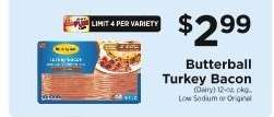 Butterball Turkey Bacon