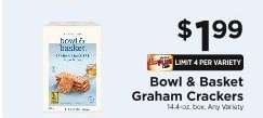 Bowl & Basket Graham Crackers
