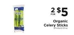 Organic Celery Sticks
