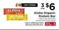 Aloha Organic Protein Bar