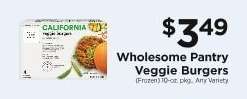 Wholesome Pantry Veggie Burgers
