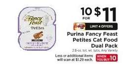 Purina Fancy Feast Petites Cat Food Dual Pack