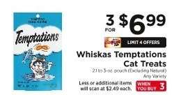 Whiskas Temptations Cat Treats