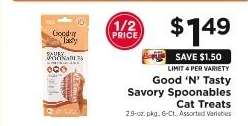 Good ‘N’ Tasty Savory Spoonables Cat Treats