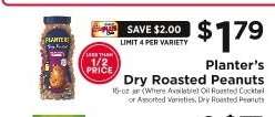 Planter’s Dry Roasted Peanuts