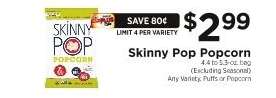 Skinny Pop Popcorn