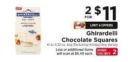 Ghirardelli Chocolate Squares