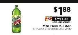 Mtn Dew 2-Liter