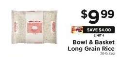 Bowl & Basket Long Grain Rice
