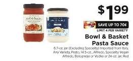 Bowl & Basket Pasta Sauce