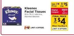 Kleenex Facial Tissues