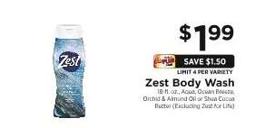 Zest Body Wash