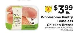 Wholesome Pantry Boneless Chicken Breast
