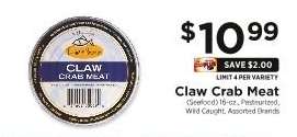 Claw Crab Meat
