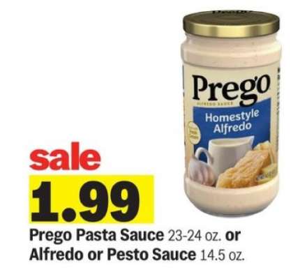 Prego Pasta Sauce