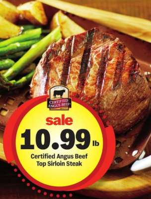 Certified Angus Beef Top Sirloin Steak