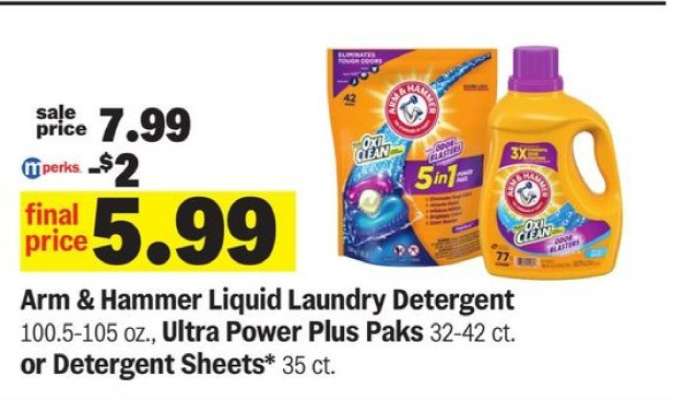Arm & Hammer Liquid Laundry Detergent