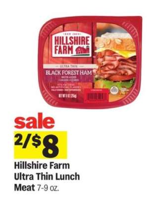 Hillshire Farm Ultra Thin Lunch Meat