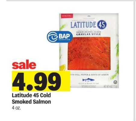Latitude 45 Cold Smoked Salmon