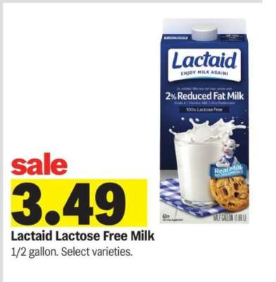Lactaid Lactose Free Milk,