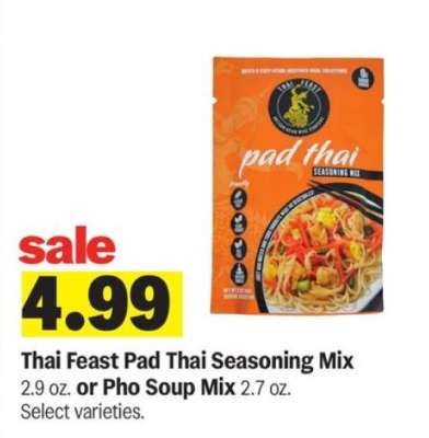 Thai Feast Pad Thai Seasoning Mix