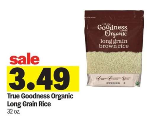 True Goodness Organic Long Grain Rice
