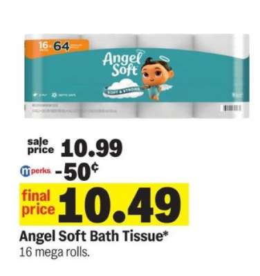 Angel Soft Bath Tissue