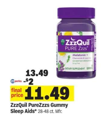 ZzzQuil PureZzzs Gummy Sleep Aids*