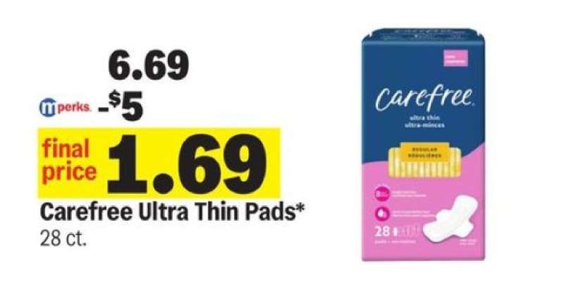 Carefree Ultra Thin Pads*