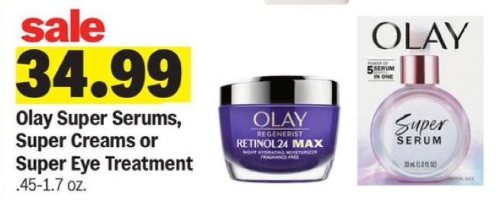 Olay Super Serums, Super Creams or Super Eye Treatment