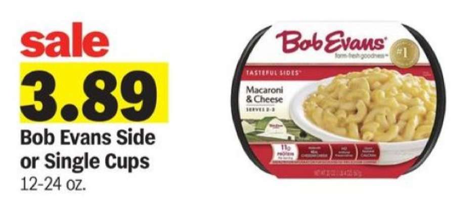 Bob Evans Side or Single Cups