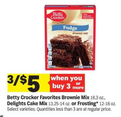 Betty Crocker Favorites Brownie Mix