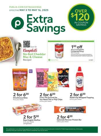 Publix Flyer - 05/03/2025 - 05/16/2025.