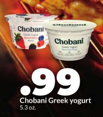 Chobani Greek Yogurt